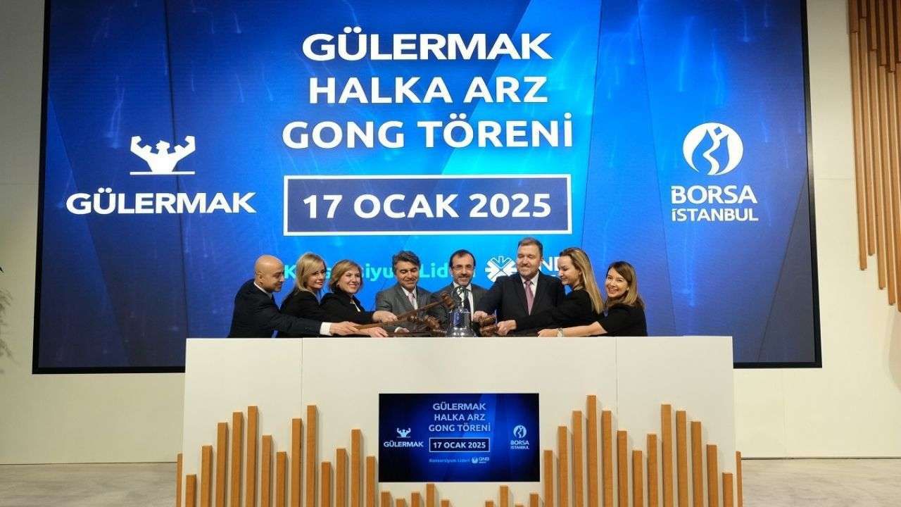 Borsa İstanbul’da gong Gülermak için çaldı