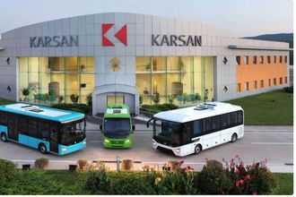 Karsan Otomotiv'den 15.5 milyon euroluk elektrikli otobüs satışı