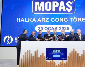 Mopaş, Borsa İstanbul'a tavandan giriş yaptı!