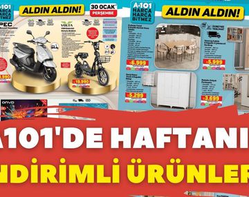 A101 Aktüel Ürünler Kataloğu 30 Ocak 2025: İndirimli Ürünler ve Fiyatlar