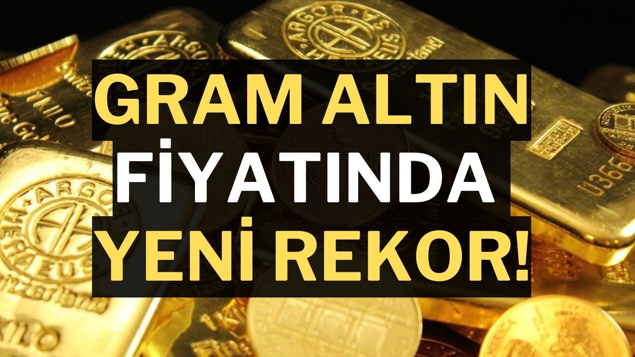 Gram Altın Fiyatı Rekor Tazeledi: Ticaret Savaşları Endişesiyle Yükseliş Devam Ediyor!