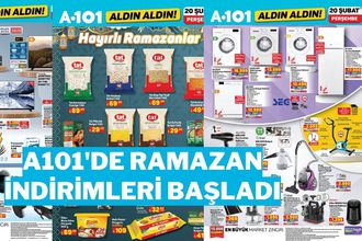 A101 Aldın Aldın 20 Şubat 2025 Kataloğu Yayında! Kaçırılmayacak A101 İndirimleri ve Kampanyalar